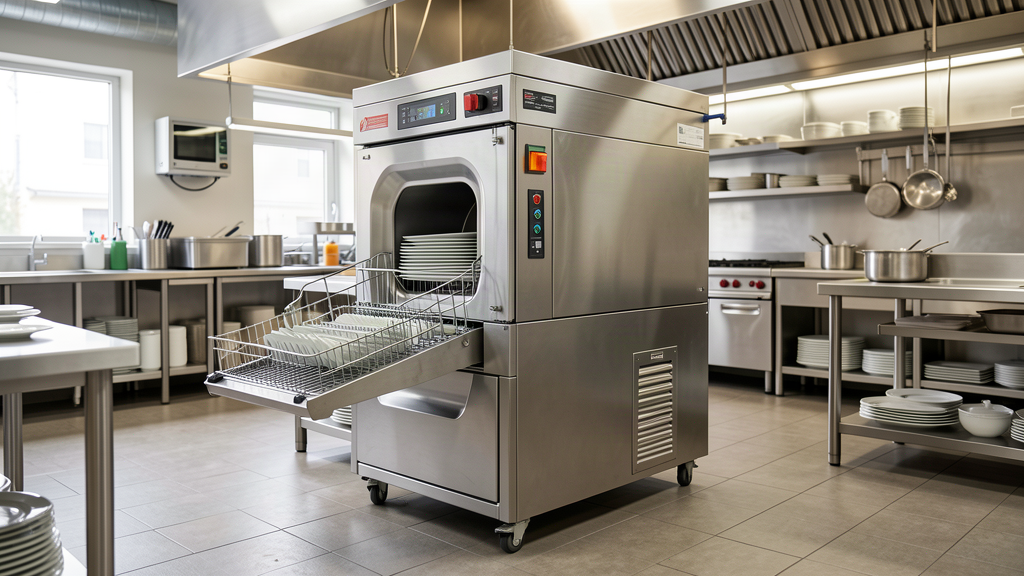 Rack conveyor dishwash machine