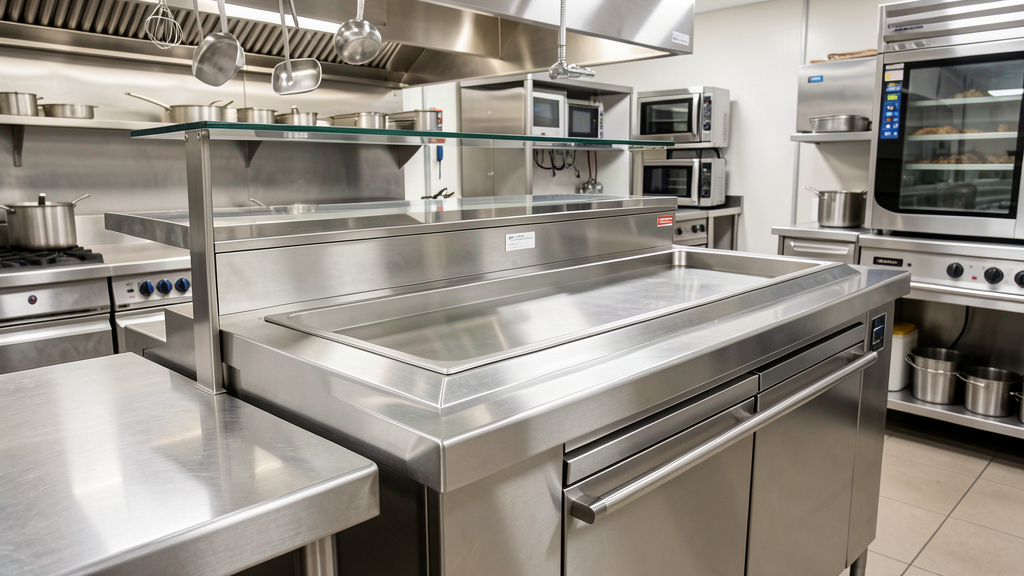 Bespoke SS fabrication (bain-marie counters, wall cladding)